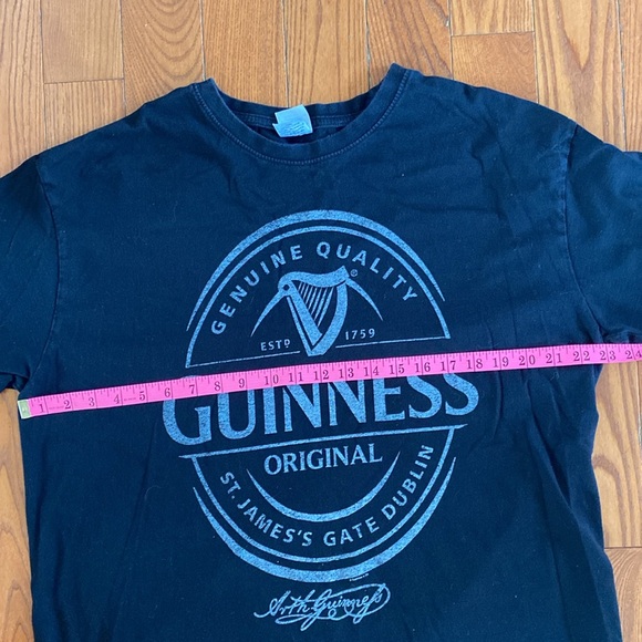 Blank T Guinness Original men’s 2XL black short sleeve t shirt. - Picture 3 of 9